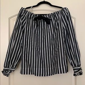 J. Crew off the shoulder top